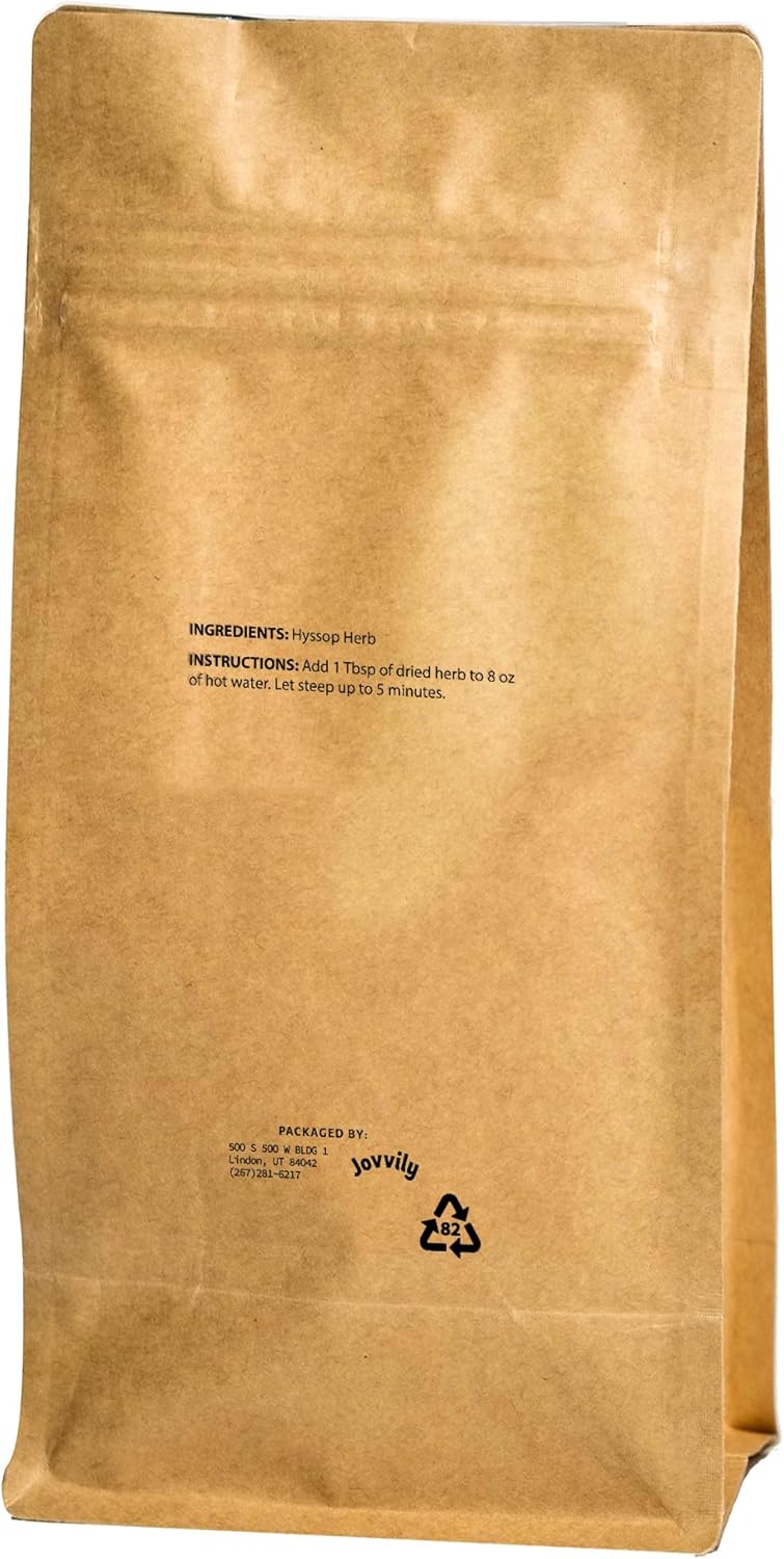 Jovvily Hyssop Herb - 1lb Herbal Tea - Image 2